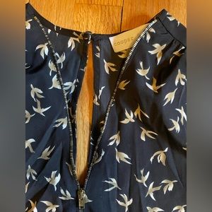 Cooper & Ella Women’s bird pattern top